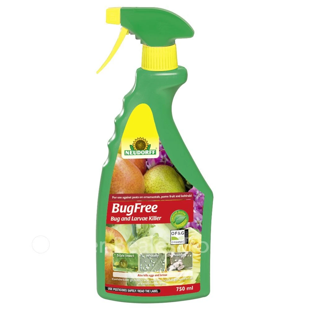 Neudorff Bugfree Bug & Larvae Killer RTU 750ml 3 Neudorff Bugfree Bug & Larvae Killer RTU 750ml